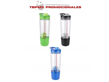 Cilindro shaker plastico 625 ml boquilla asa agitador ovens promocional