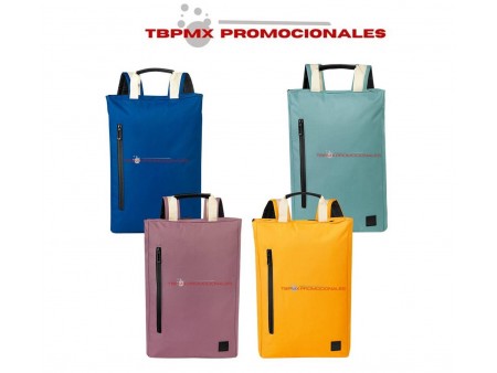 Mochila casual porta laptop 14 pulgadas poliester regop promocional