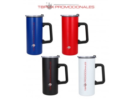 Termo plástico 500 ml doble pared tapa kong promocional