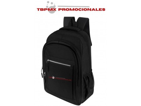 Mochila escolar porta laptop 15 pulgadas poliester askel promocional