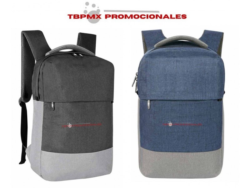 Mochila escolar porta laptop 15.6 pulgadas poliester ipora promocional