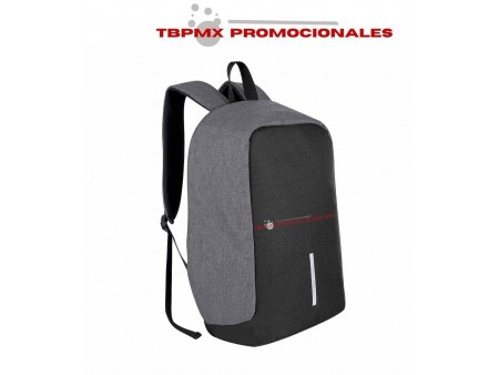 Mochila antirrobo poliester porta laptop 14 pulgadas kongur promocional