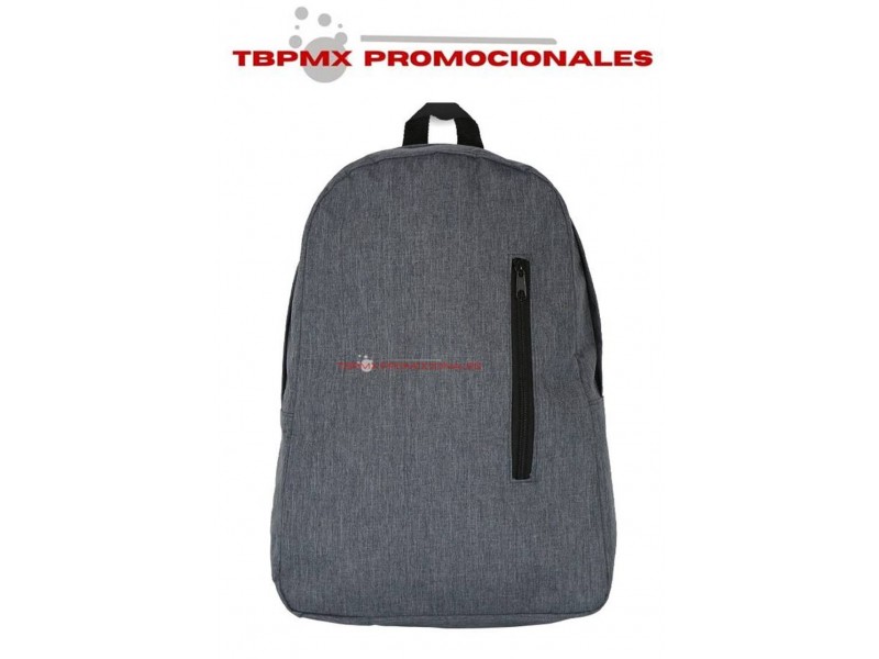 Mochila escolar porta laptop 15 pulgadas poliester esfinge promocional