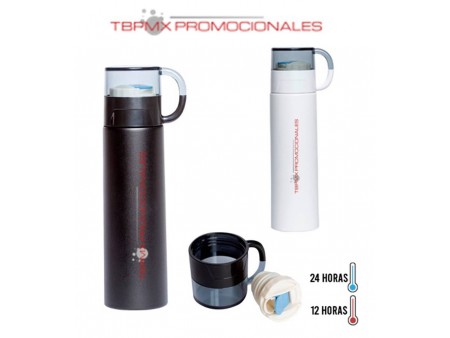 Termo acero inoxidable 500 ml tapa taza arkan promocional