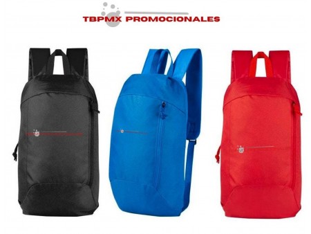 Mochila de viaje poliester porta laptop 11 pulgadas aunat promocional
