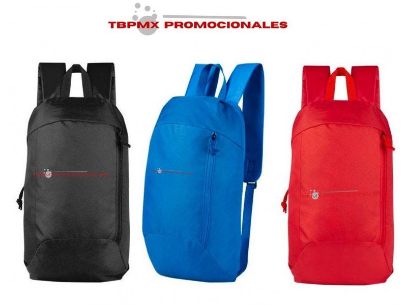 Mochila de viaje poliester porta laptop 11 pulgadas aunat promocional