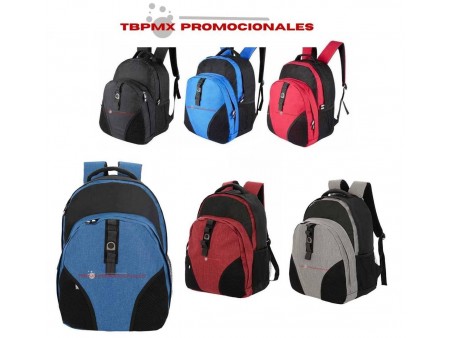 Mochila escolar poliester acolchada victory promocional
