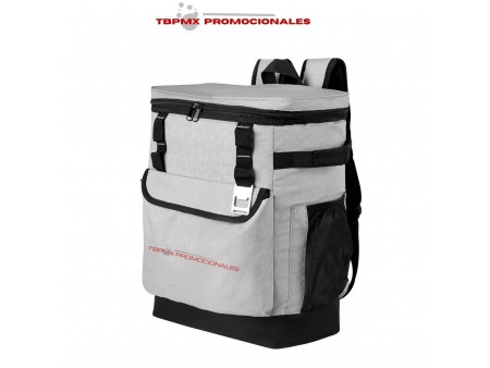 Hielera mochila plastificada impermeable capadiad 24 latas sedana promocional