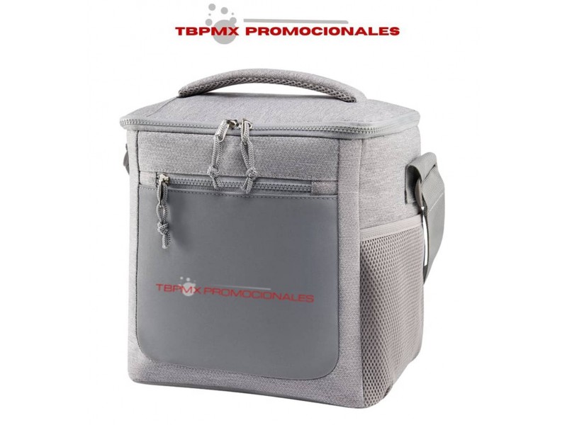Hielera plastificada impermeable capacidad 24 latas oblak promocional