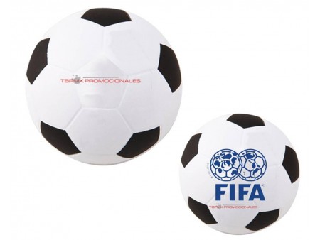 Pelota antiestres en forma de balon  futbol soccer promocional
