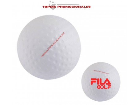 Pelota antiestres en forma de pelota de golf promocional