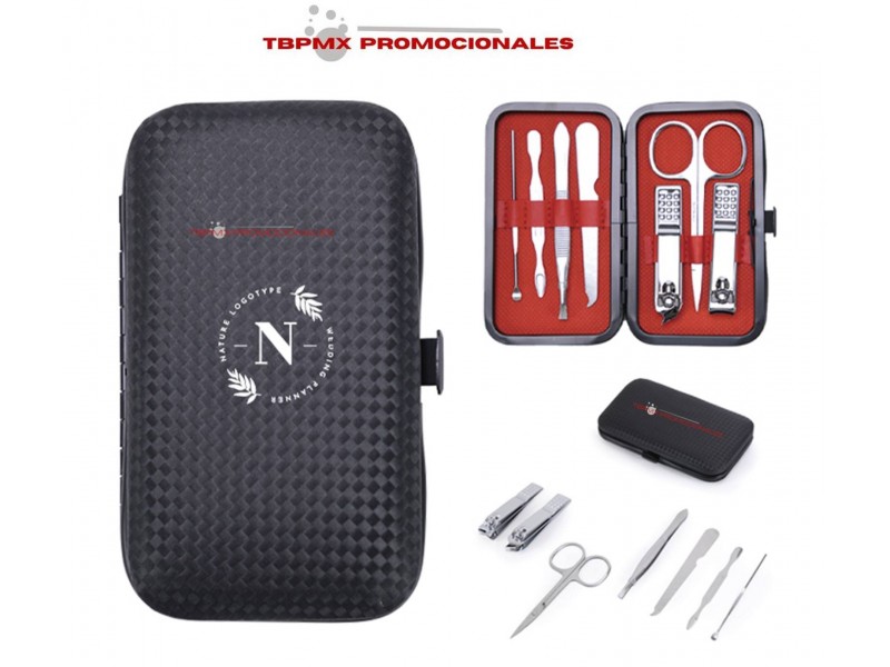 Set manicure con broche nayla promocional