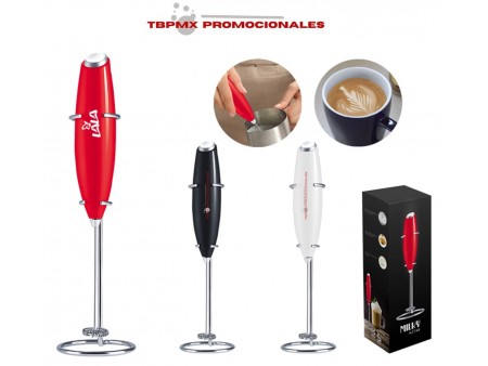 Espumador electrico recargable para bebidas milky promocional