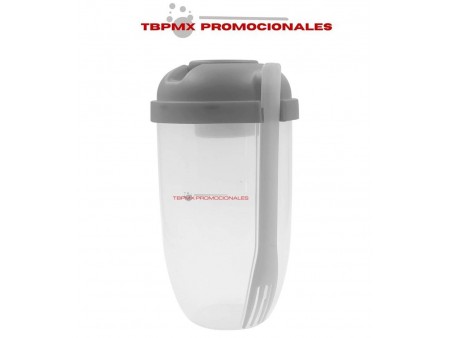 Vaso ensaladera mini contenedor con tenedor sikil promocional