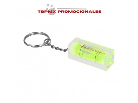 Llavero nivel de burbuja zulu promocional