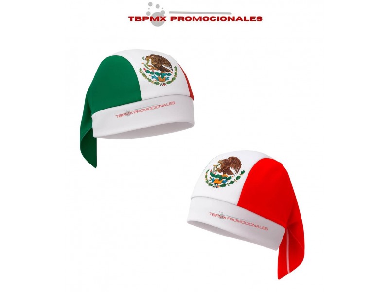 Bandana tricolor martinoli promocional