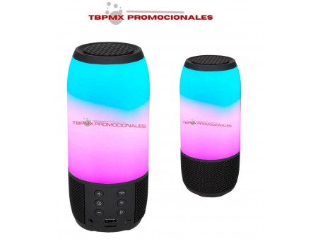 Bocina bluetooth luz led esntrada usb tarjeta tf adele promocional