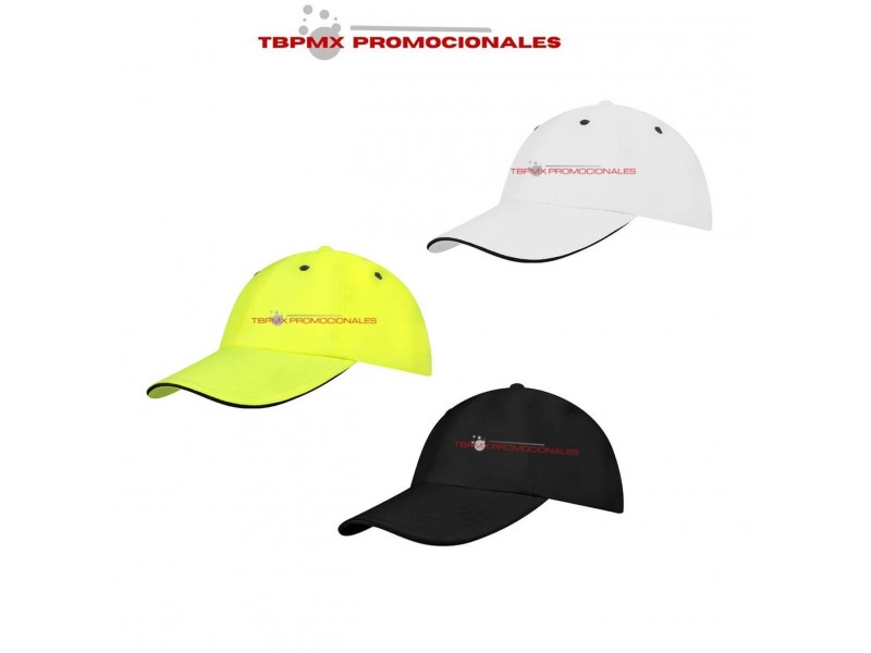 Gorra deportiva 6 gajos dry fit dry promocional