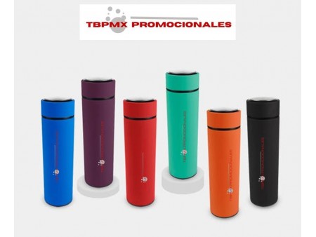 Termo acero inoxidable 500 ml con infusionador bagan promocional