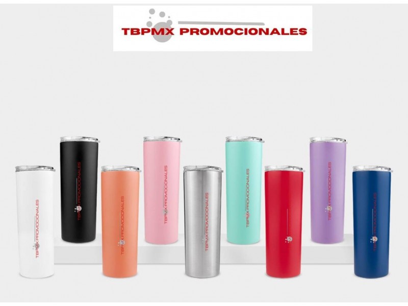 Termo acero inoxidable 600 ml tapa plastico barrow promocional