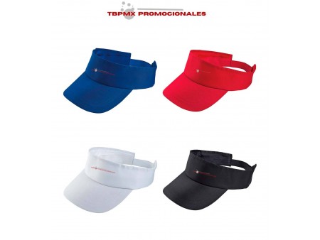 Visera broche velcro poliester summer promocional