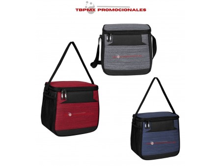 Lonchera plastificada capacidad de 12 latas rain promocional