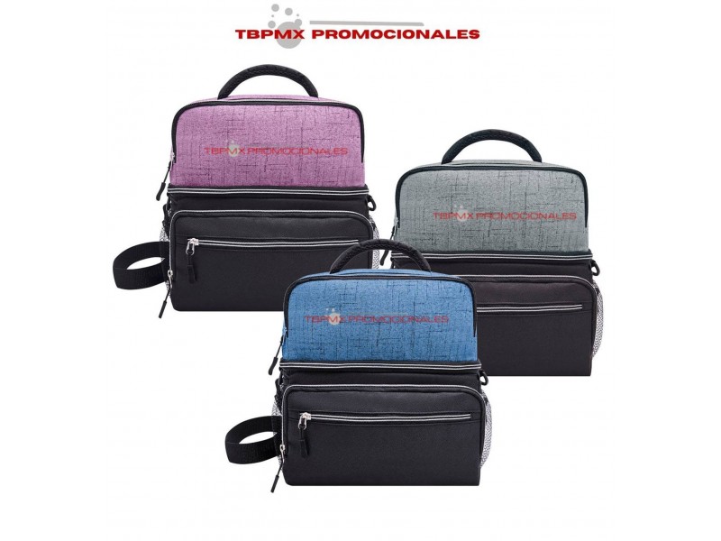 Hielera plastificada impermeable capacidad de 12 latas 8 litros galo promocional