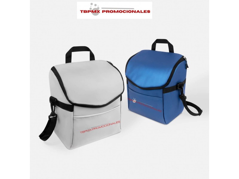 Lonchera termica plastificada capacidad 12 latas harbin promocional