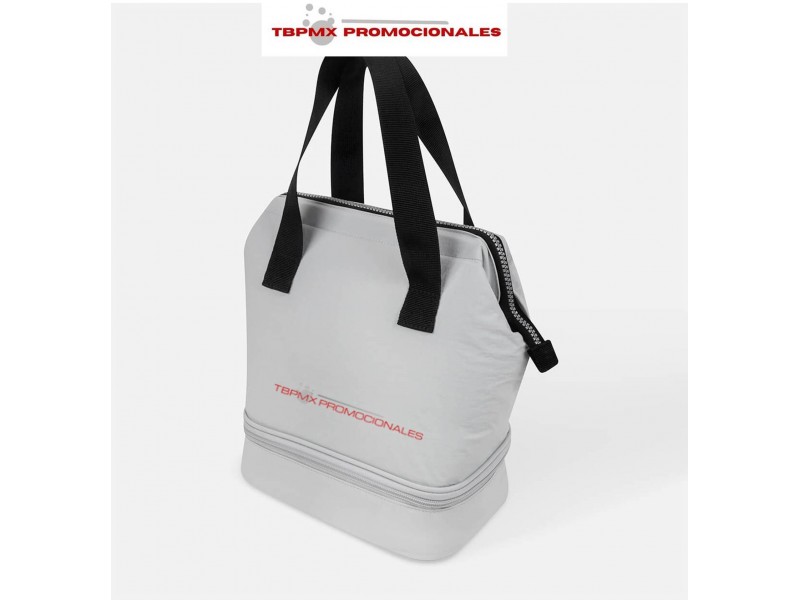 Lonchera termica plastificada capacidad 6 latas janari promocional