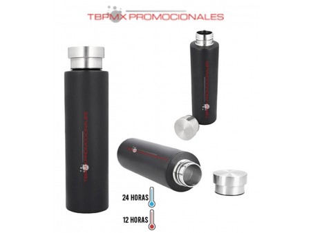 Termo acero inoxidable 500 ml doble pared tapa lincoln promocional