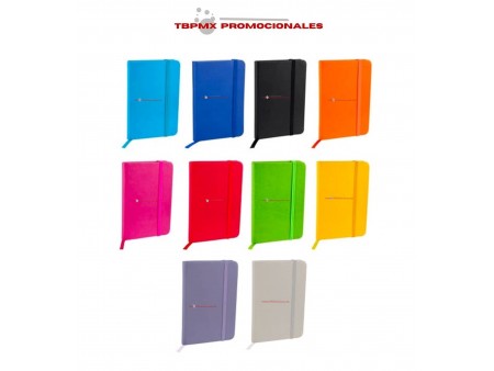 Libreta curpiel 80 hojas rayadas lovecolors promocional