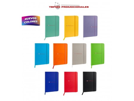 Libreta curpiel 80 hojas rayadas smyrna promocional