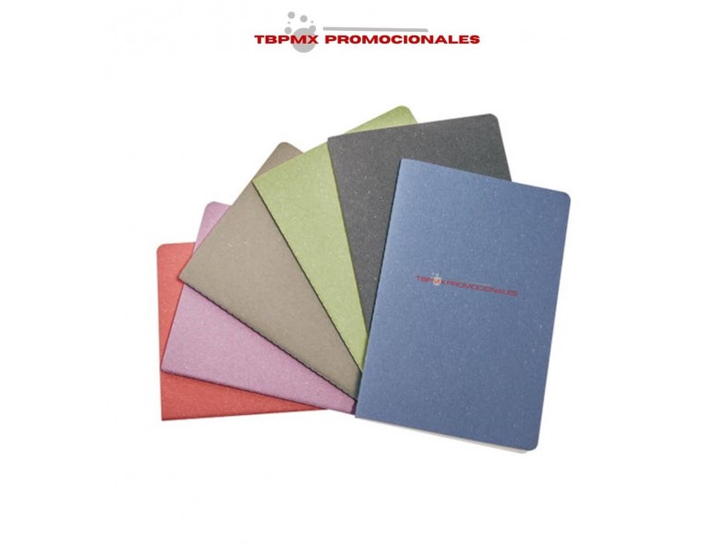 Libreta ecologica carton borde cocido 40 hojas rayadas derebo promocional