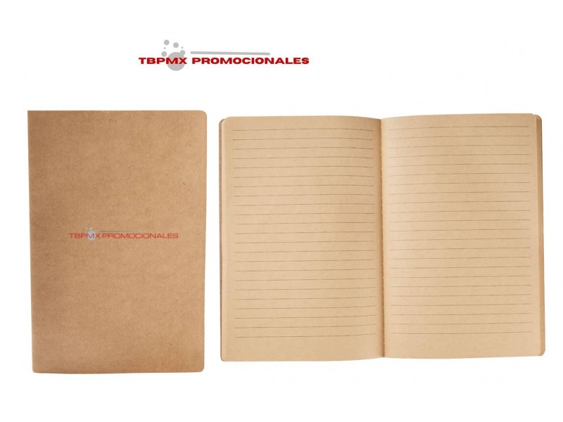Libreta ecologica carton 60 hojas papir fariba promocional