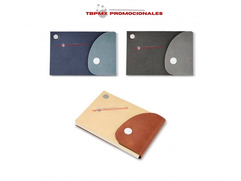 Libreta de bolsillo curpiel 80 hojas punteadas sabiti promocional