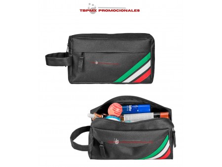 Neceser poliester franjas tricolor didier promocional
