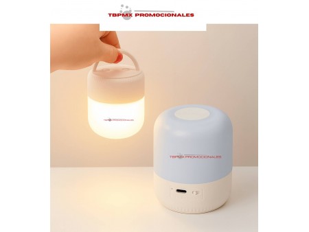 Lampara de luz led touch boton seguridad jill promocional