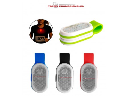 Clip led magnetico con luz blanca roja luz promocional