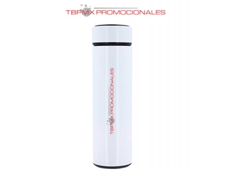 Termo acero inoxidable 500 ml doble pared sublimable tapa colador picasso promocional
