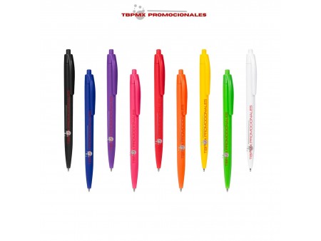 Boligrafo plastico minimaista oslin promocional