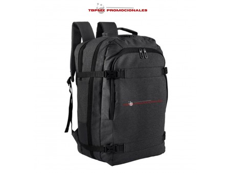 Mochila de viaje poliester porta laptop 16 pulgadas laos promocional