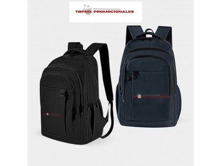 Mochila escolar ejecutiva poliester porta alptop 15 pulgadas tokio promocional