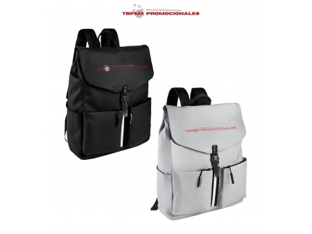 Mochila ejecutiva poliester porta laptop 15 pulgadas berlin promocional