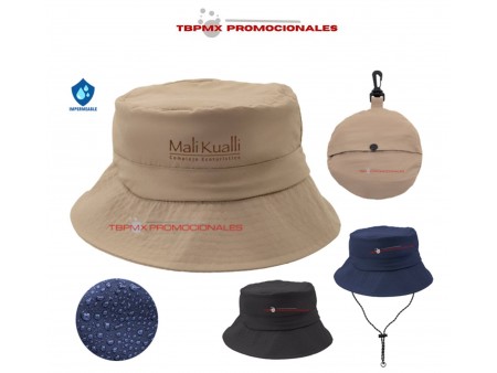 Sombrero tipo pescador impermeable unisex gilligan promocional