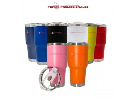 Vaso termo termico acero inoxidable 900 ml doble pared con tapa promocional