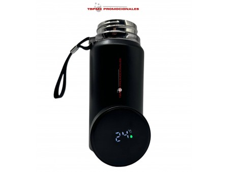 Termo acero inoxidable 600 ml doble pared digital promocional