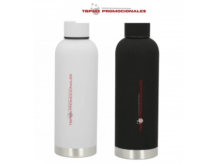Termo Botella acero inoxidable 500 ml doble pared promocional