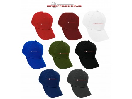 Gorra 6 gajos spandex pine promocional