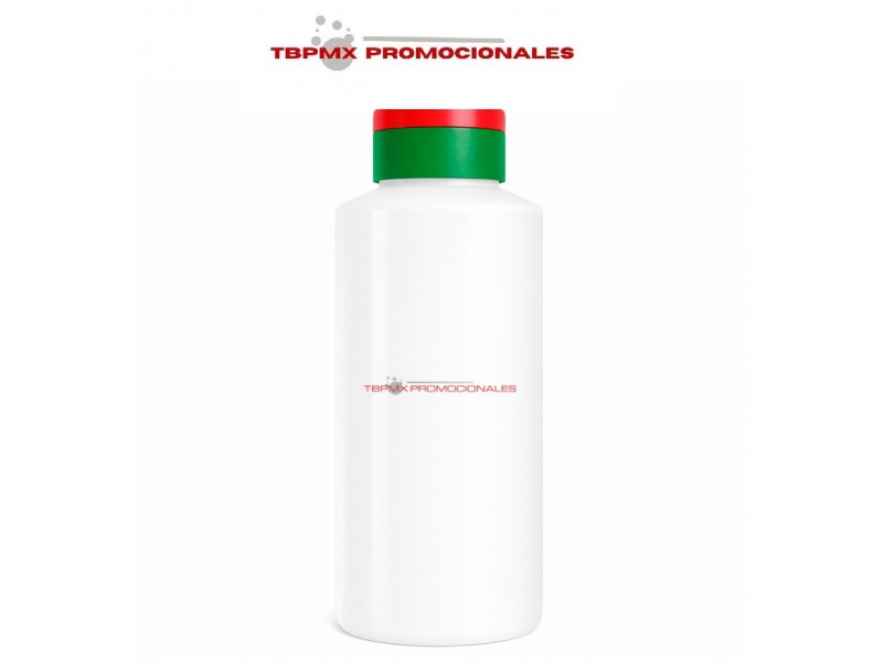 Cilindro anfora plastico pet 500 ml tricolor tapa rosca prisma mexa promocional