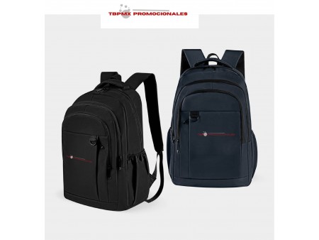 Mochila casual poliester porta laptop 15 pulgadas tokio promocional